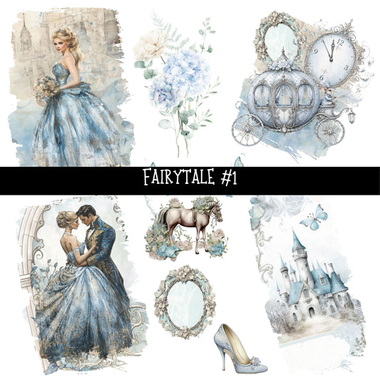 Fairytale UV DTF Decal sheets 3 design sheets available