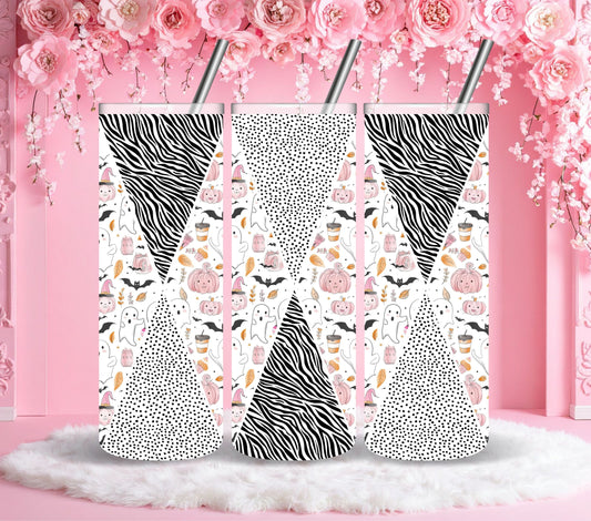 Wild Halloween Precut Diamonds vinyl tumbler wraps