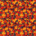 Fall Leaves On Gray - Adhesive Vinyl Sheets