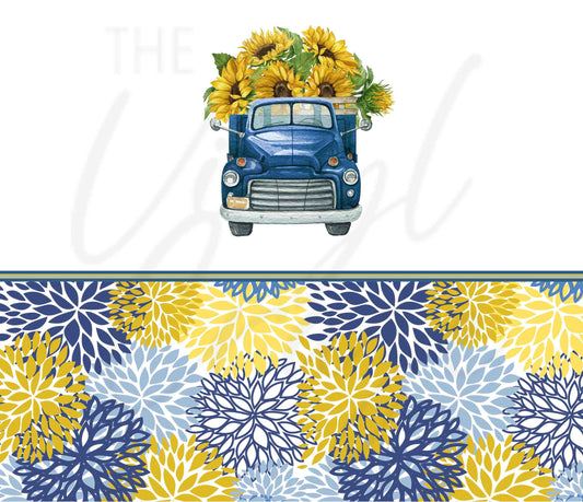 Farm Fresh Sunflowers - Adhesive Vinyl Wrap and 12x12 Sheet