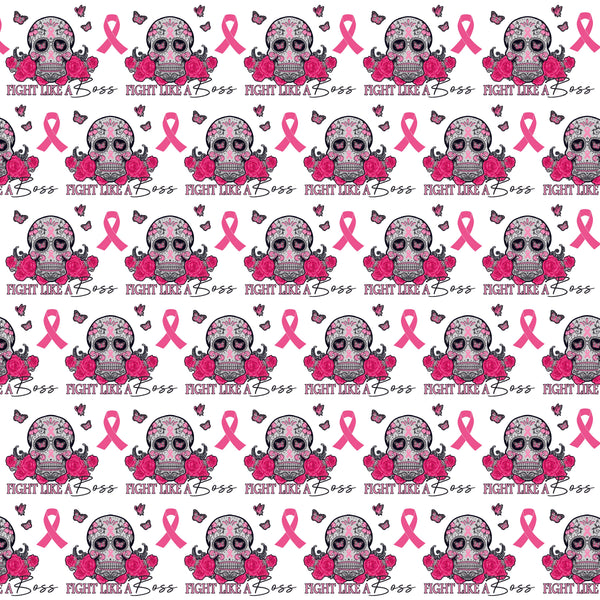 Team Kevin Fight Like A Boss - Adhesive Vinyl Sheets