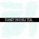 Fishnet Patches UV DTF Decal sheet 7 Colors available
