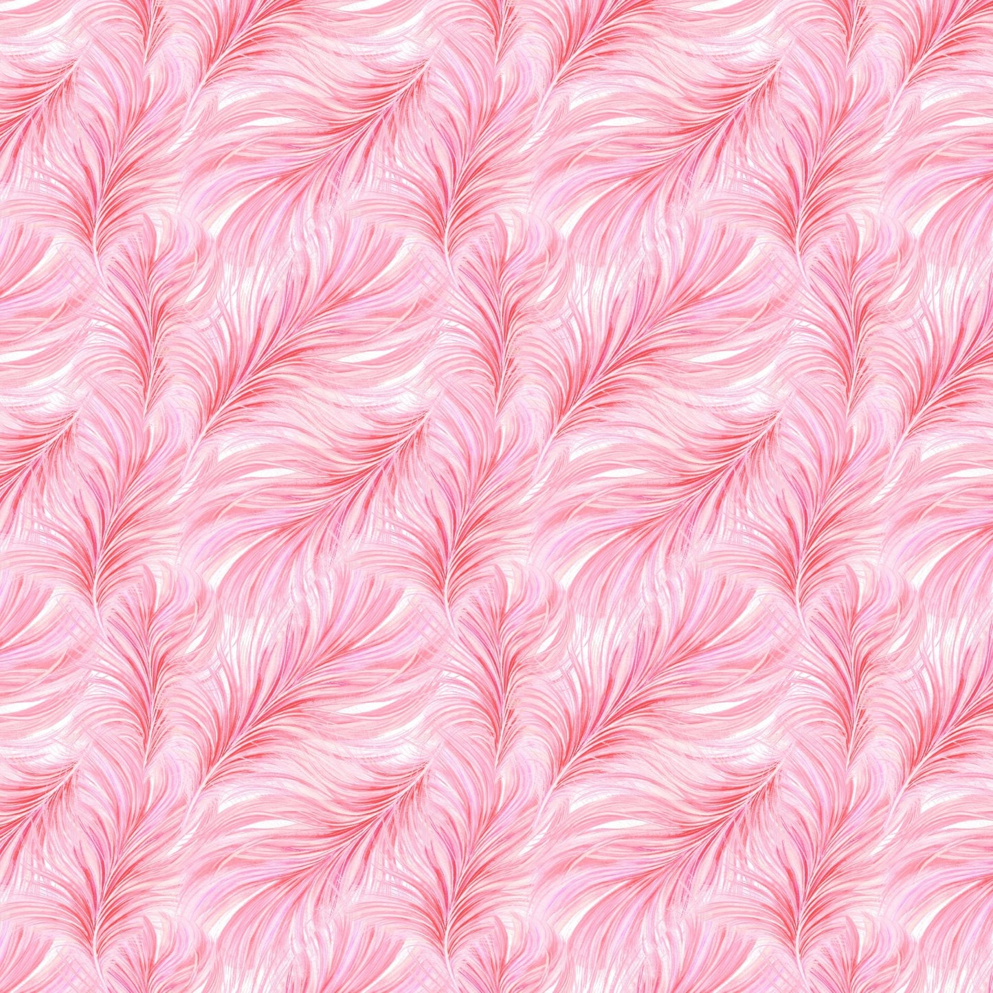 Flamingo Feathers - Adhesive Vinyl Sheets