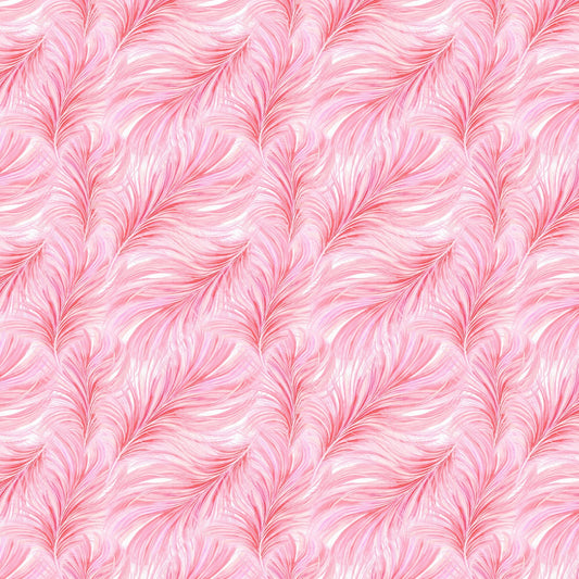 Flamingo Feathers - Adhesive Vinyl Sheets