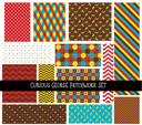 Curious George Doodle Patchwork Set