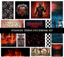 Stranger Things Doodle Patchwork Set