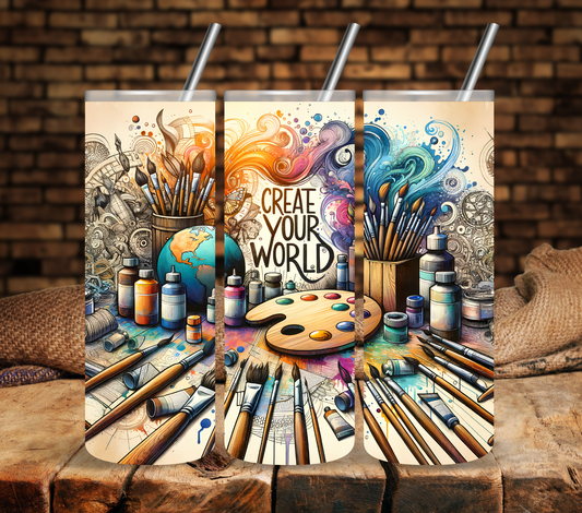 Create Your own World - Adhesive Vinyl Wrap
