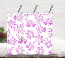 XXX Toile   vinyl tumbler wraps