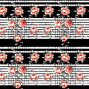 Floral and Stripes - Adhesive Vinyl 12x12 Sheets
