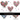 Floral Doodle Hearts - Uvdtf Decal Sheet