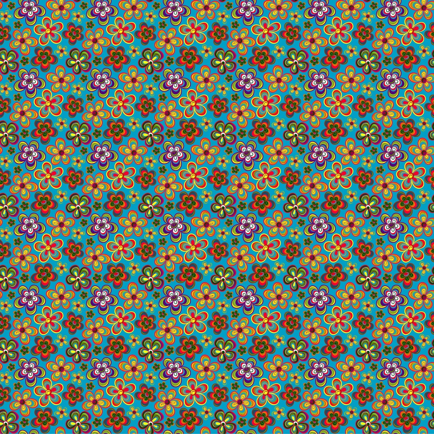 Flower Power - Adhesive Vinyl Sheets