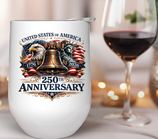 250th Anniversary UV DTF Decal