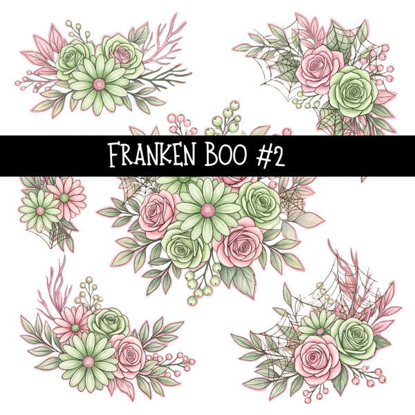 Franken Boo UV DTF Decal sheets 2 designs available