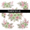 Franken Boo UV DTF Decal sheets 2 designs available