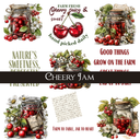 Cheery Jam -UVDTF Decal Sheets