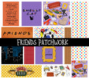 Friends Doodle Patchwork Set