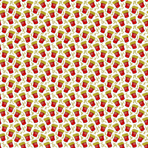 Fries Before Guys - Adhesive Vinyl Sheets