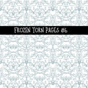 Frozen Torn Pages UV DTF Decal sheets 6 Designs available