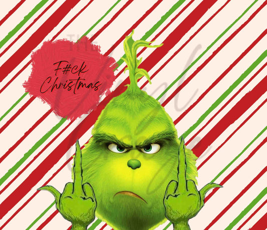 F*ck Grinch - Adhesive Vinyl Wrap