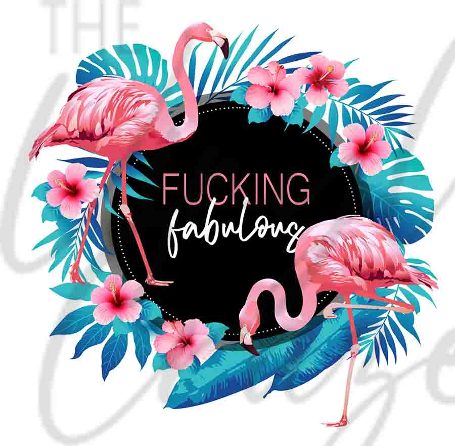 F*cking Fabulous - UV DTF Decal