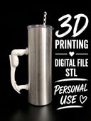 Freddy claw - Tumbler Handle Digital File Stl
