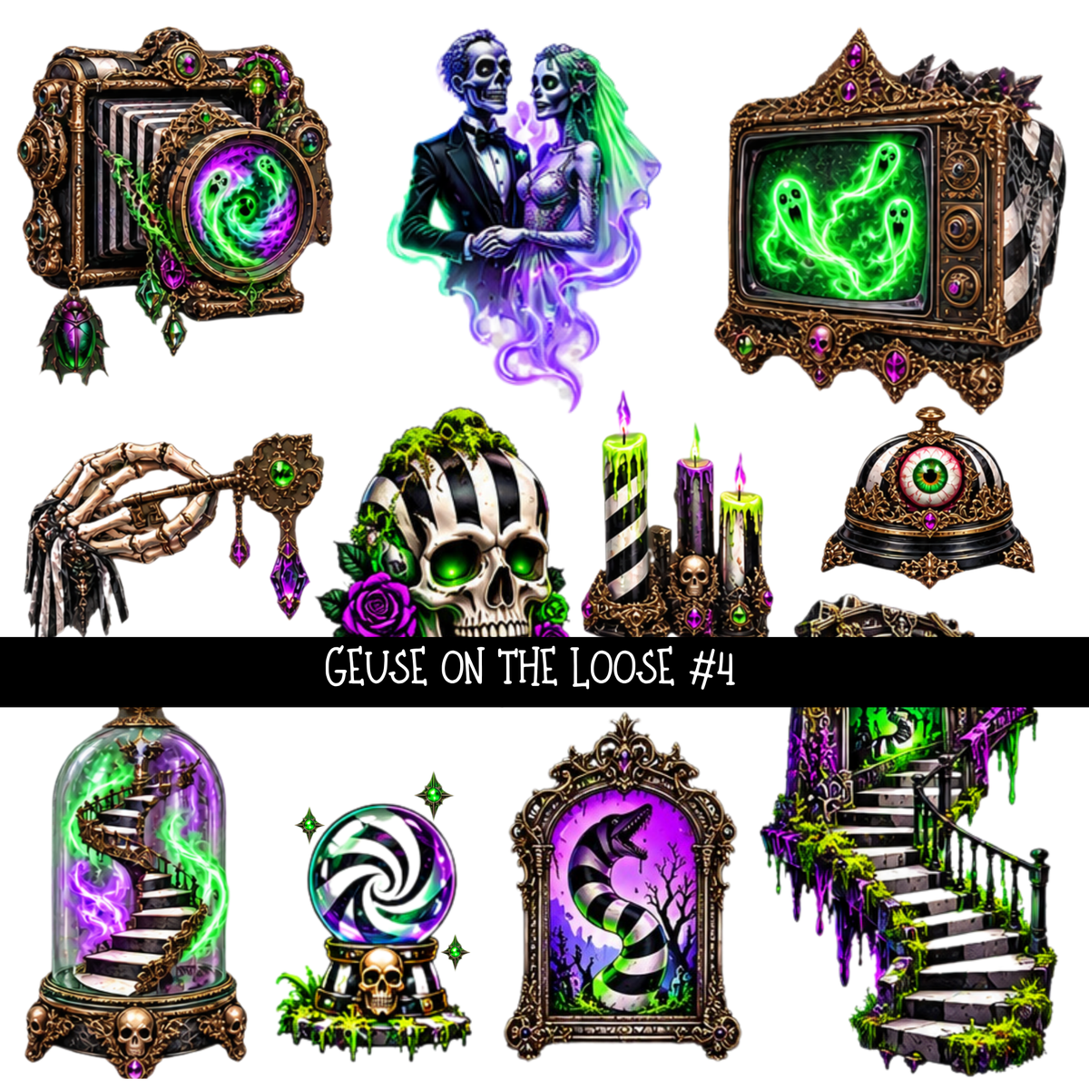 Geuse on the Loose  - UV DTF Decal sheets