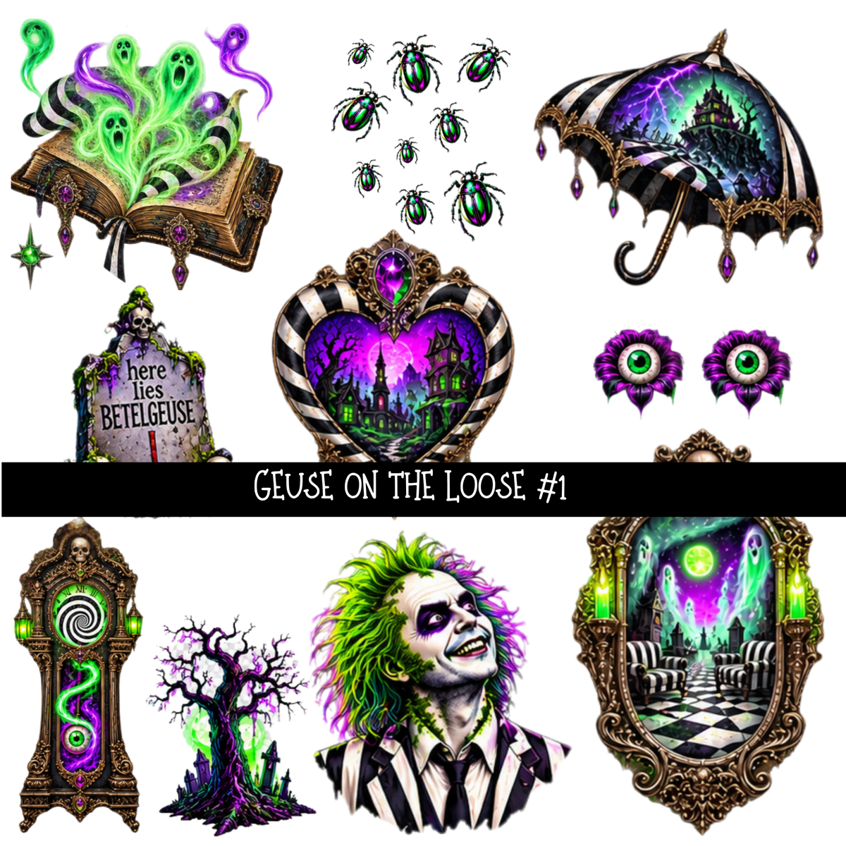 Geuse on the Loose  - UV DTF Decal sheets