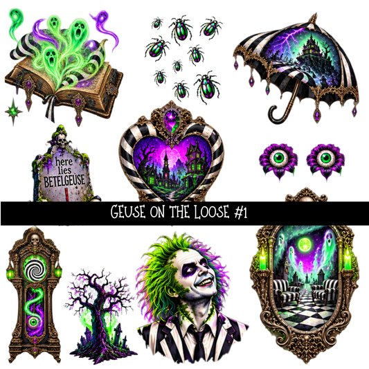 Geuse on the Loose  - UV DTF Decal sheets