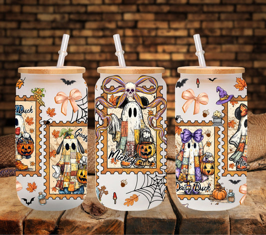 Ghost Gang UV DTF Libbey wrap