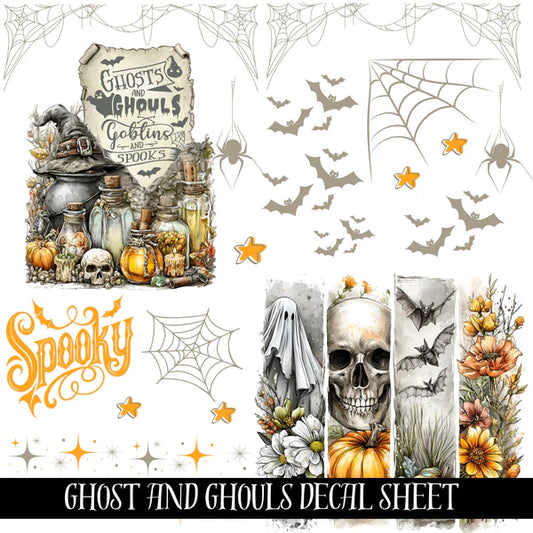 Ghost and Ghouls - UV DTF Decal Sheets