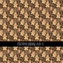 Gingerbread collection- 12x12 vinyl sheets-10 designs available