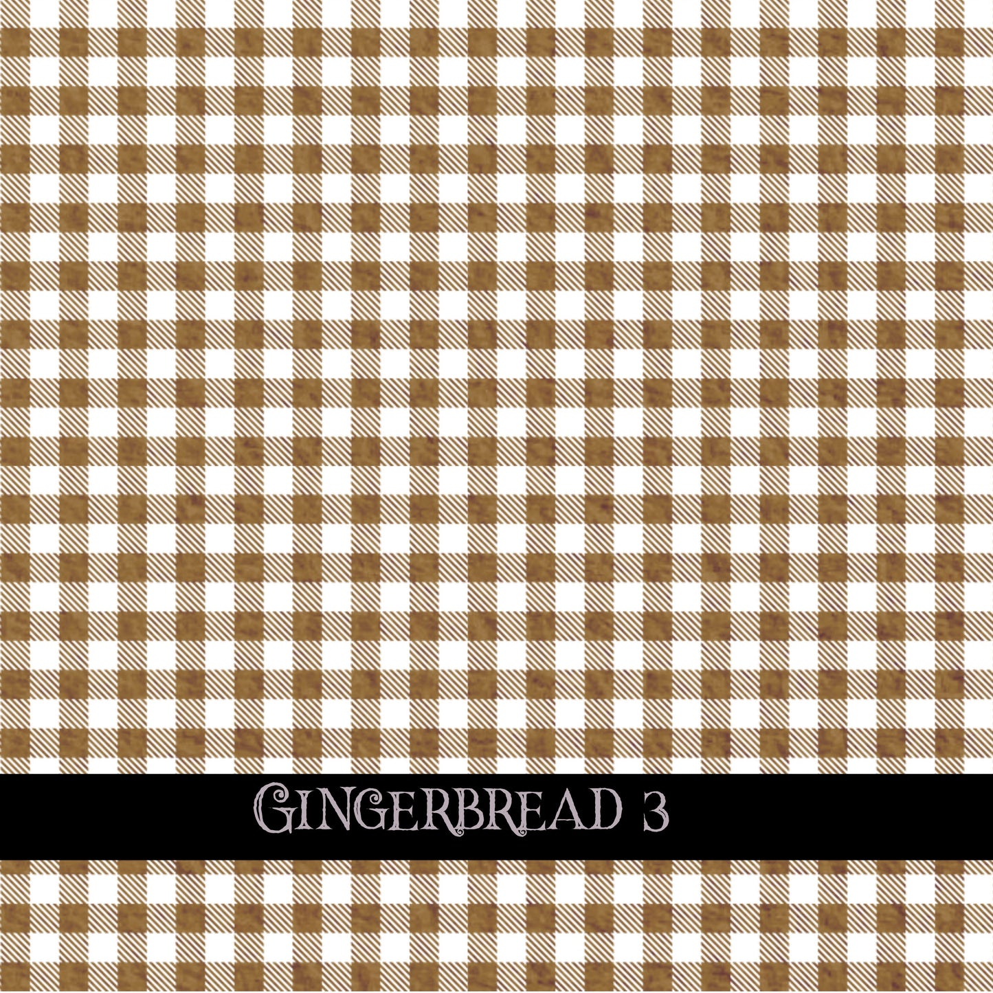Gingerbread collection- 12x12 vinyl sheets-10 designs available