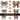 Gingerbread Bow Collection Decal sheets-12 styles