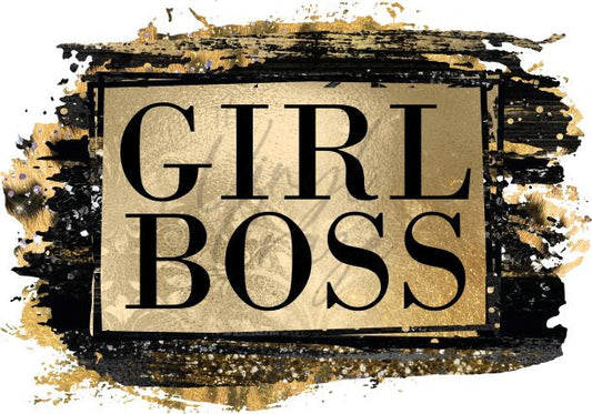 Girl Boss - UV DTF Decal