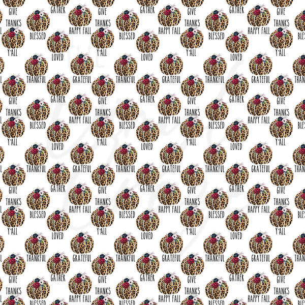 Give Thanks - Adhesive Vinyl Sheets