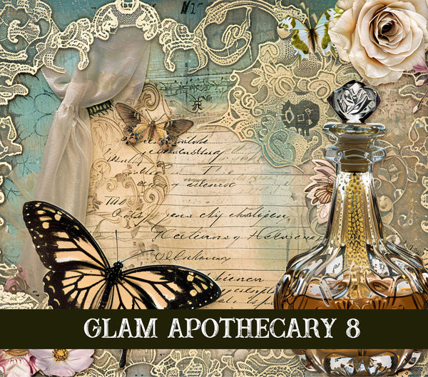 Glam Apothecary vinyl tumbler wraps 12 different prints