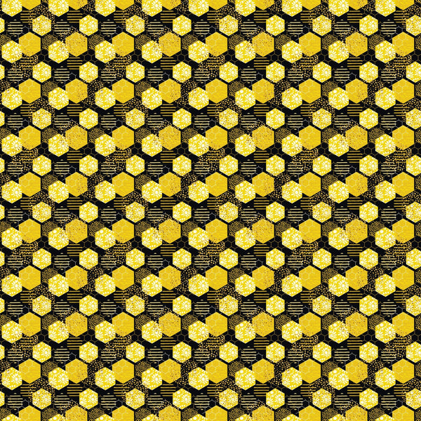 Glitter Craze Honeycomb - Adhesive Vinyl Sheets