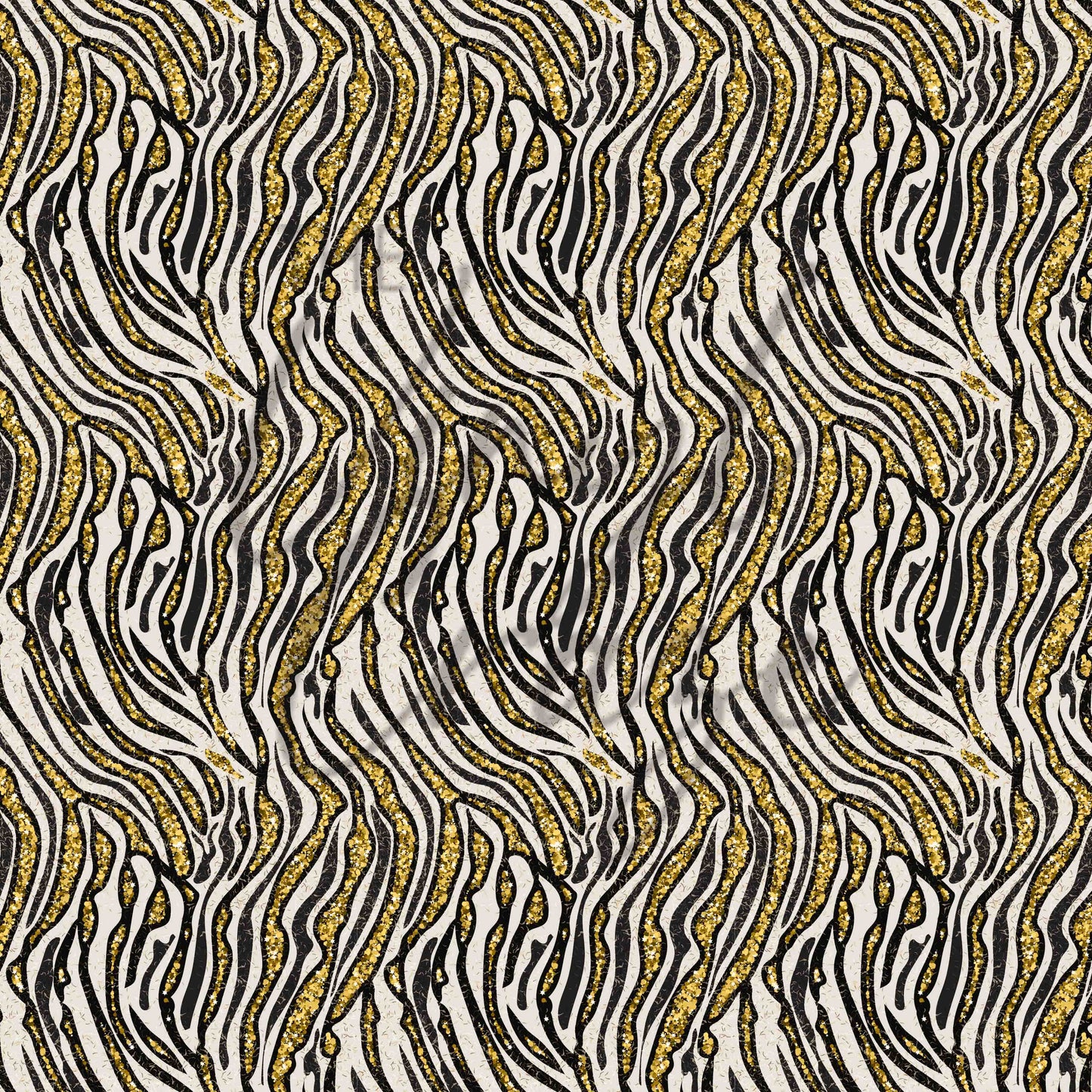 Glitter Craze Zebra - Adhesive Vinyl Sheets