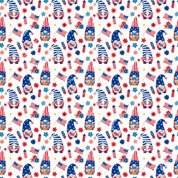 Gnomapendence Day - Adhesive Vinyl 12x12 Sheet