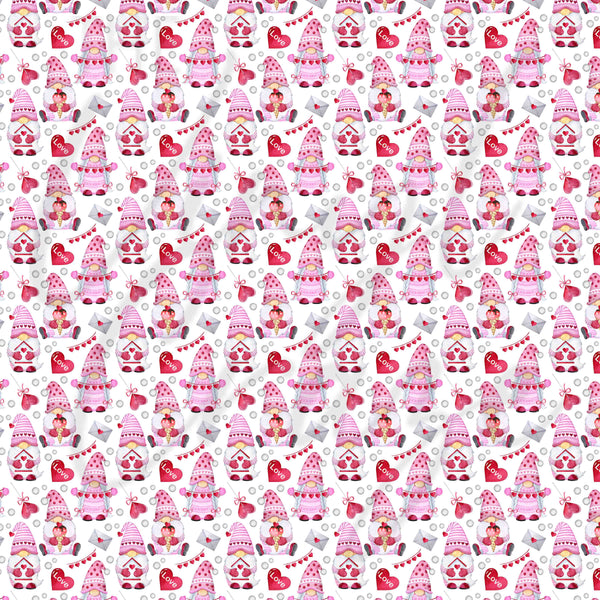 Gnome Love Letters - Adhesive Vinyl Sheets