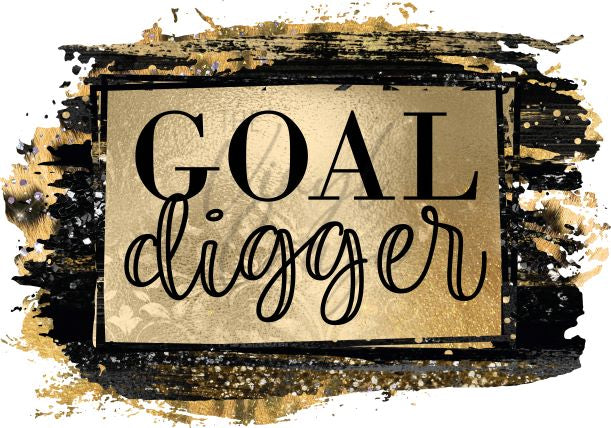 Goal Digger - UV DTF Decal