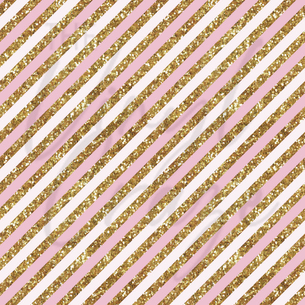 Golden Rose Gold - Adhesive Vinyl Sheets