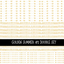 Golden Summer Doodle Patchwork Sets 2 styles available
