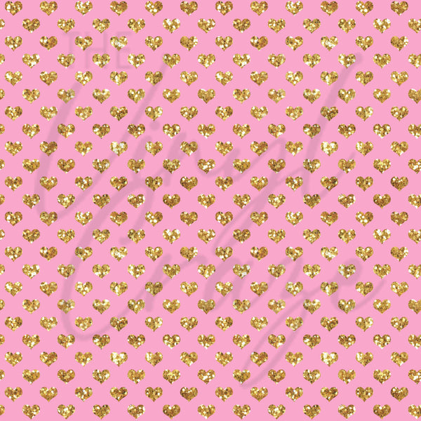 Golden Rose Gold - Adhesive Vinyl Sheets
