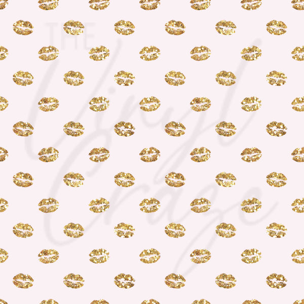 Golden Rose Gold - Adhesive Vinyl Sheets