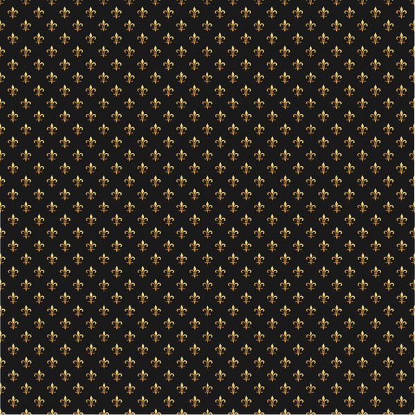 Golden Fleur-de-lis - Adhesive Vinyl Sheets
