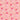 Gold Lined Pink Flowers - Adhesive Vinyl 12x12 Sheet