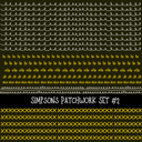 Simpsons Doodle Patchwork (2 variants)