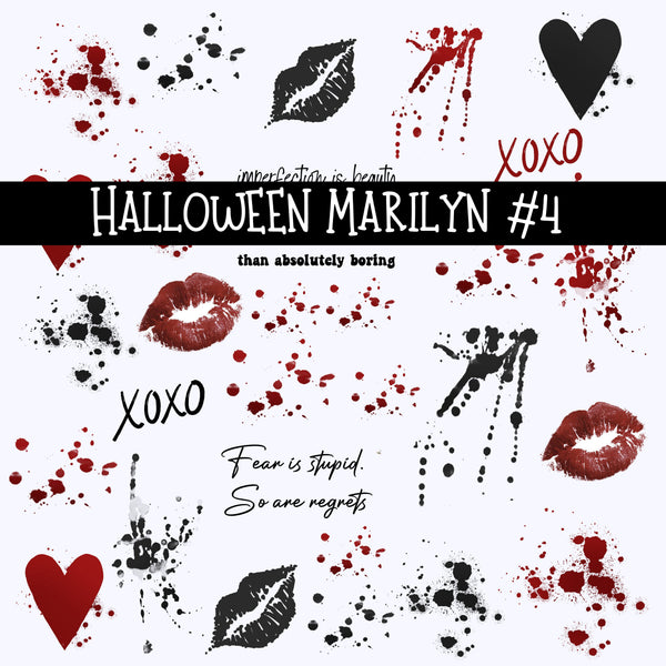 Halloween Marilyn Decal sheets 5 designs available