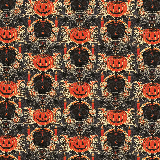 Halloween Skulls - Adhesive Vinyl Sheets